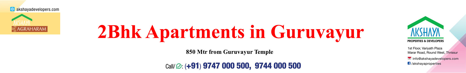 2bhk apartments in guruvayur