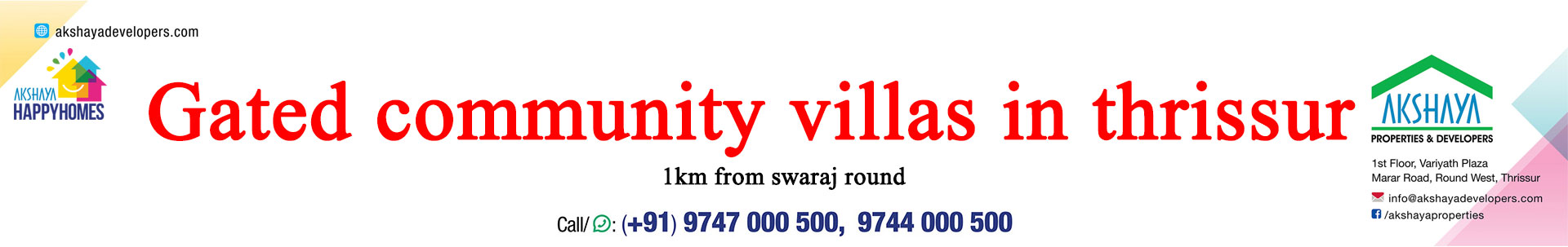 gated community villas in thrissur