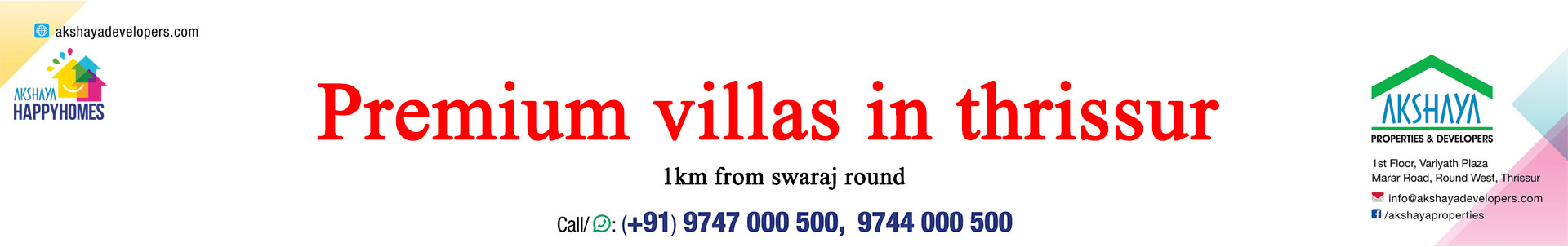 premium villas in thrissur