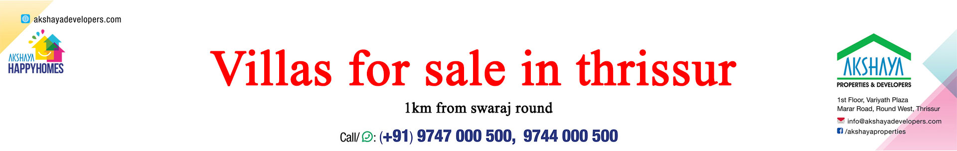 villas for sale in thrissur